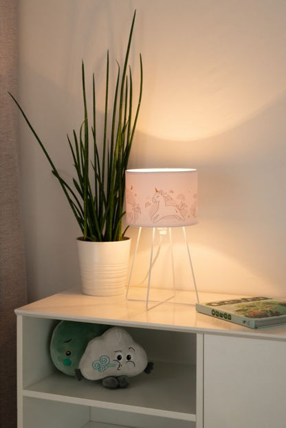 Duolla bordlampe med enhjørningemotiv 1 x E27