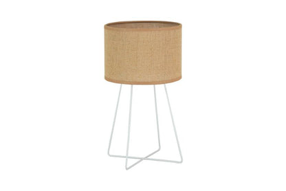 Bordlampe Modern 1-punkts E14 Jute