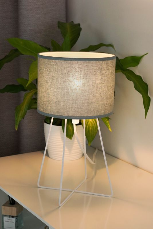 Bordlampe Duolla Modern 1-punkts E14 Salvie