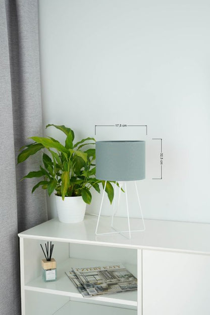 Bordlampe Duolla Modern 1-punkts E14 Salvie