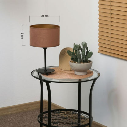 Bordlampe Duolla Roller 1-punkt E14 Karamel