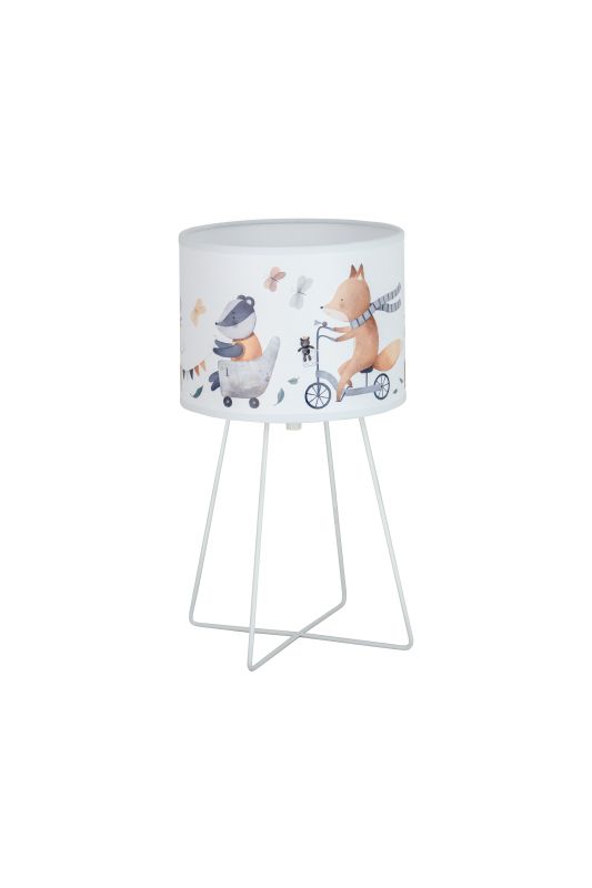 Duolla bordlampe med dyremotiver 1 x E27