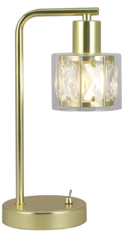 Elmo bordlampe 1 x E14 i guld