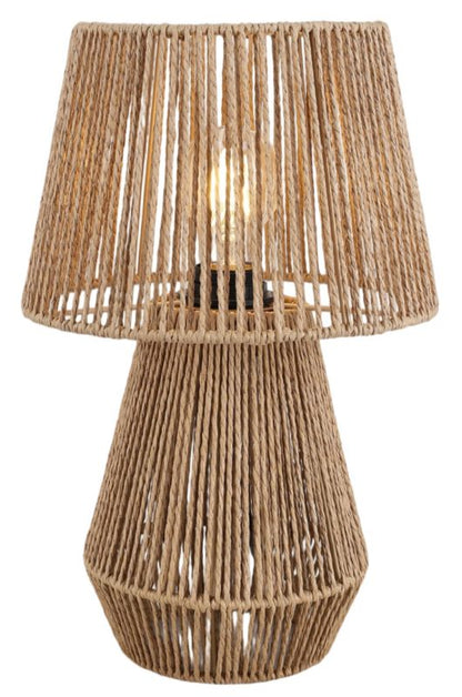 Bordlampe Fumi 1 x E27 Brun