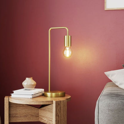 Ghlin bordlampe med 1 punkt E27 i guld