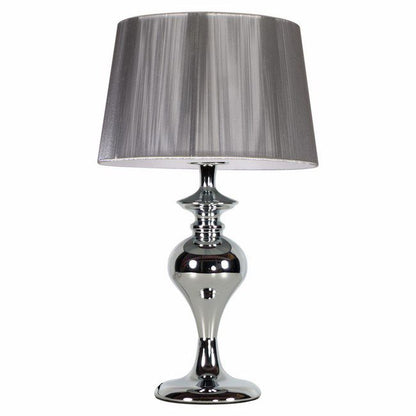Gillenia bordlampe 1 x 60 W E27 sølv