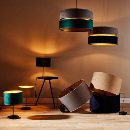 Goldie bordlampe 1 x E14 i mørkeblå