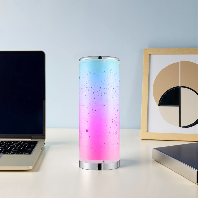 Bordlampe Stella LED RGB med Fjernbetjening 125x352 mm Hvid