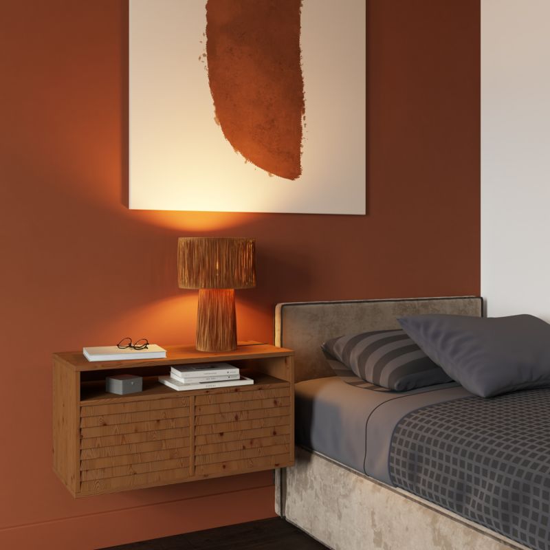 Bordlampe Bellflower 1 x E27 Natur
