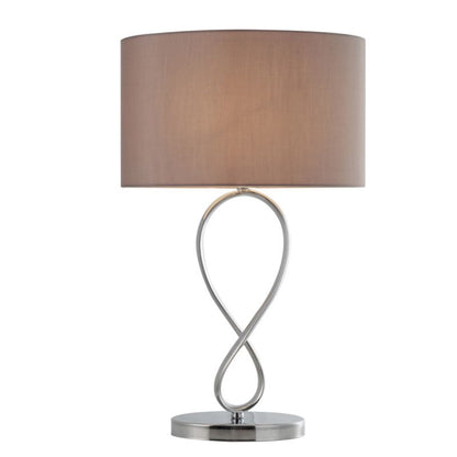 GoodHome Carnavon bordlampe E14 krom
