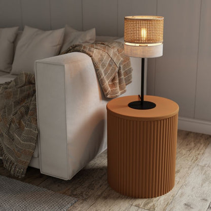 Bordlampe Conebill 1 x E27 Sort/Natur