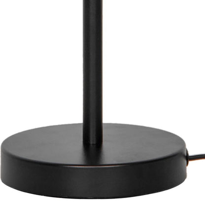 Bordlampe Gabon 1-punkts E27 Mat Sort