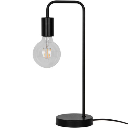 GoodHome Ghlin bordlampe 1 x E27 sort