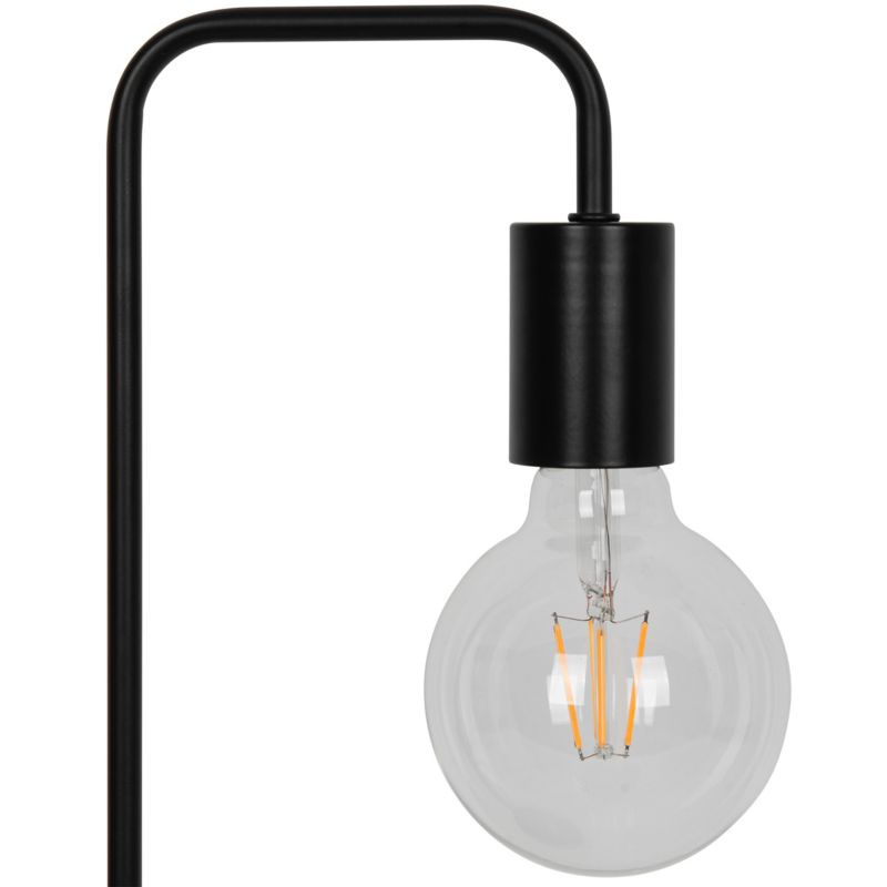 Bordlampe Ghlin 1 x E27 Sort