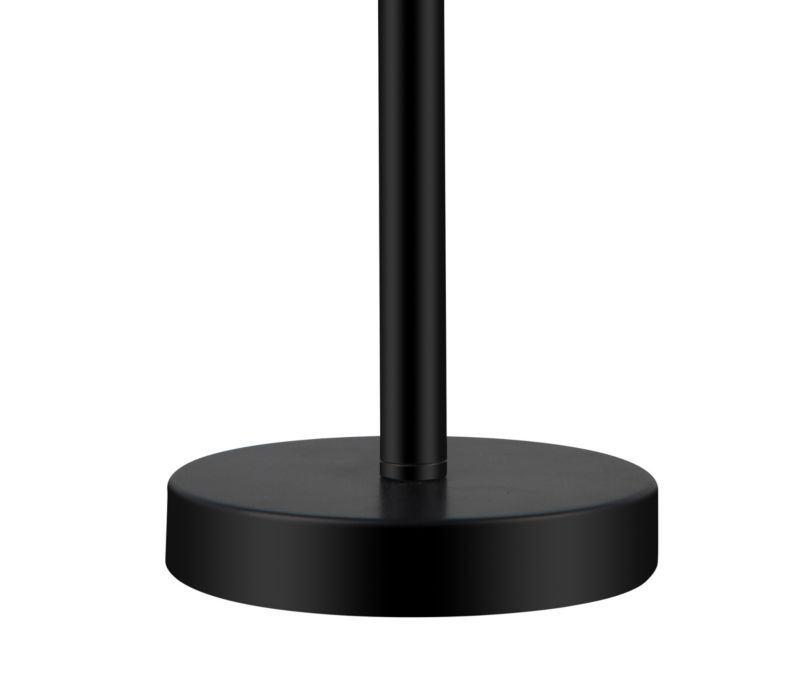 GoodHome Hauraki bordlampe med 3 lyskilder G9 i mat-sort