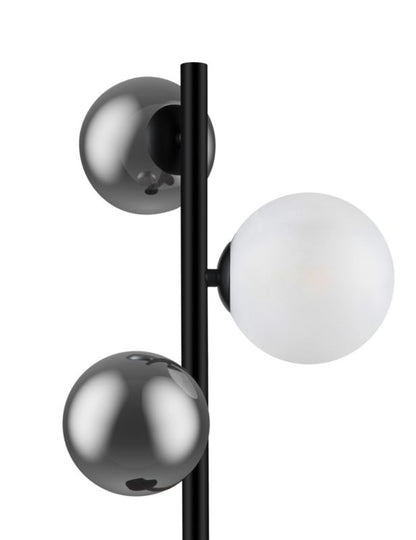 GoodHome Hauraki bordlampe med 3 lyskilder G9 i mat-sort