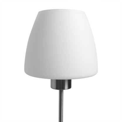 GoodHome Kluan bordlampe E14 mat‑krom