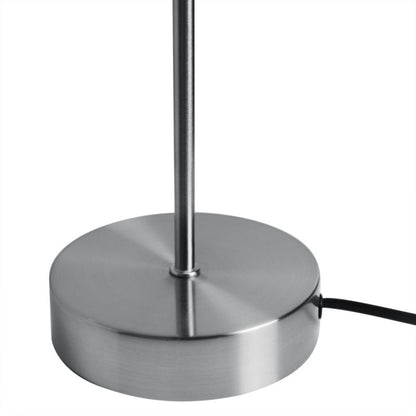 GoodHome Kluan bordlampe E14 mat‑krom