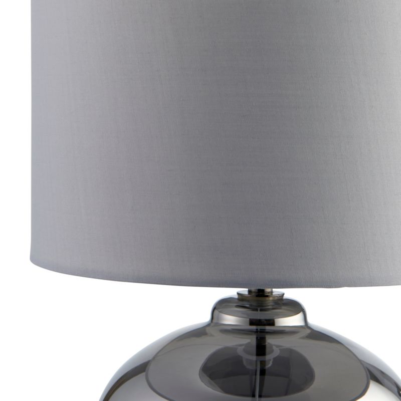 GoodHome Marietaz 1-punkts bordlampe E14 taupe / røgfarvet