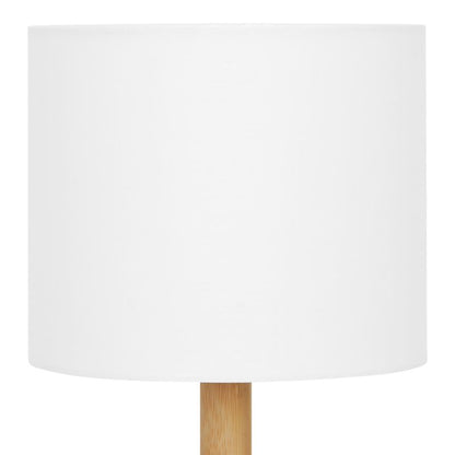 Bordlampe Myrtus 1 x E27 Bambus
