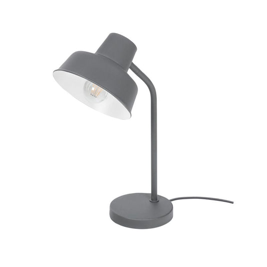 GoodHome Orous 1-punkts bordlampe E27 i grafit