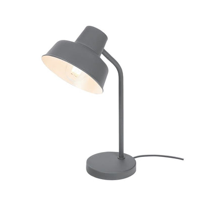 GoodHome Orous 1-punkts bordlampe E27 i grafit