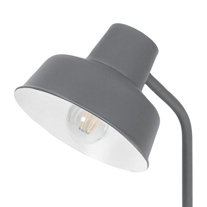 GoodHome Orous 1-punkts bordlampe E27 i grafit