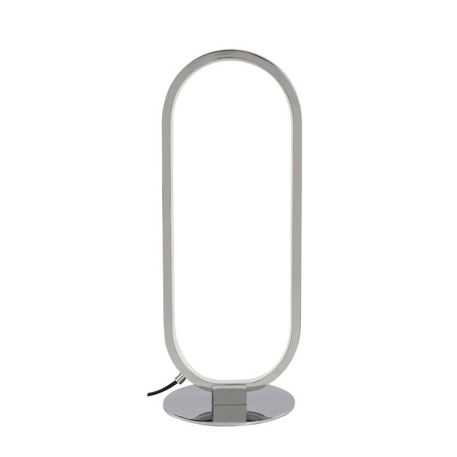 GoodHome Papua bordlampe 800 lm 3000 K krom DIM