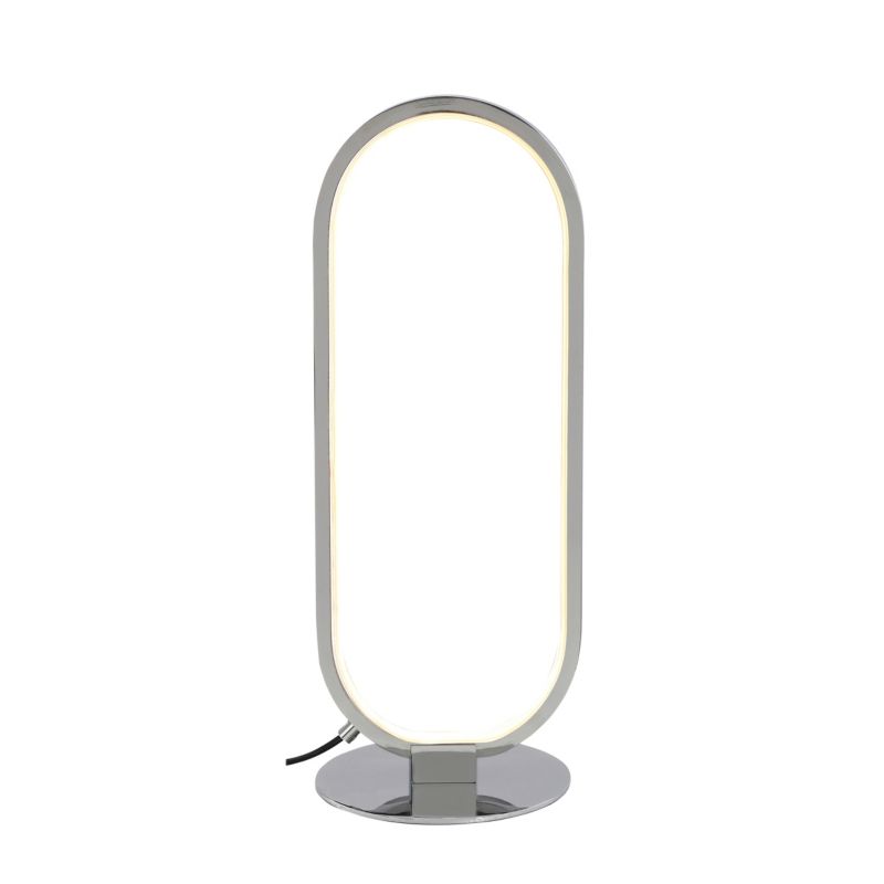 GoodHome Papua bordlampe 800 lm 3000 K krom DIM