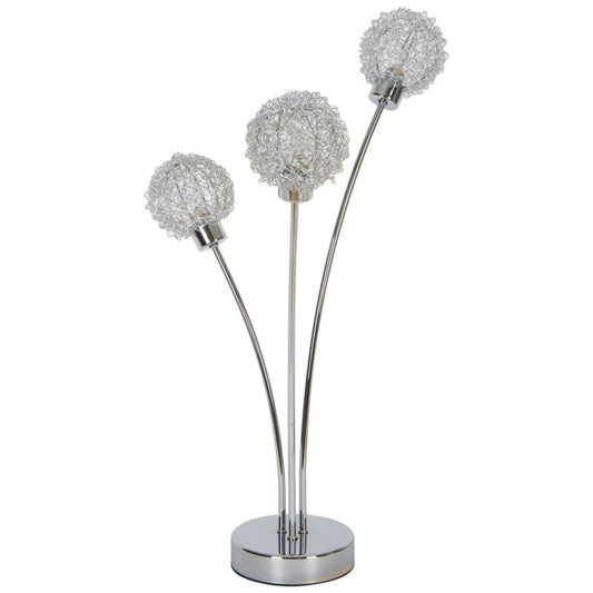 GoodHome Phaidros 3-punkts bordlampe G9 krom