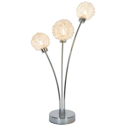 GoodHome Phaidros 3-punkts bordlampe G9 krom