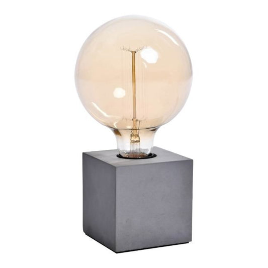 GoodHome Qausuit Beto E27 bordlampe kvadratisk