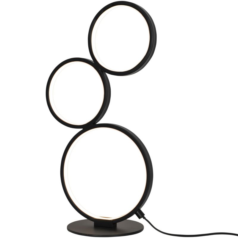 GoodHome Samana bordlampe 1000 lm 3000 K sort DIM