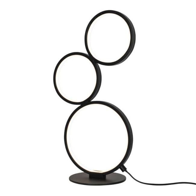 GoodHome Samana bordlampe 1000 lm 3000 K sort DIM