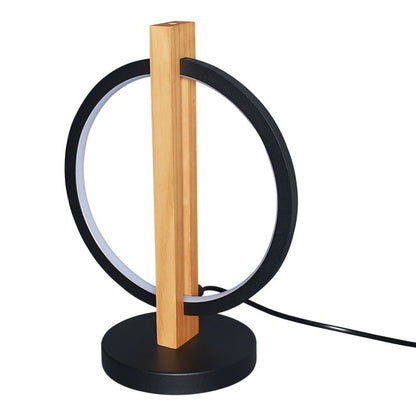 Bordlampe Shadbush 1100 lm 4000 K Sort Træ
