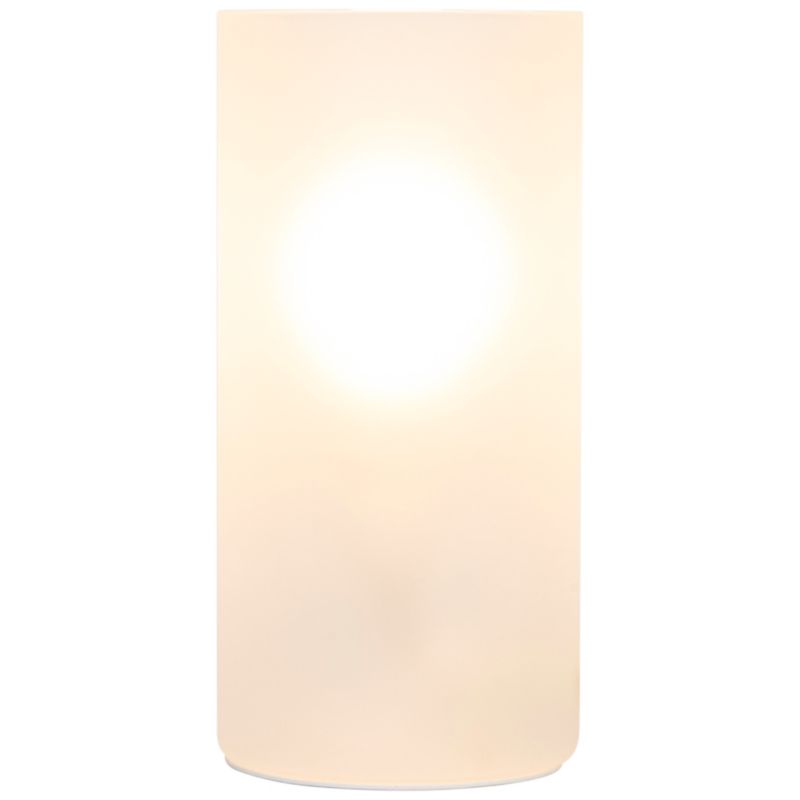 GoodHome Singou bordlampe 1-punkts E14 hvid