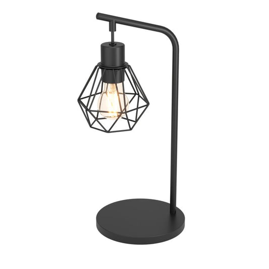 GoodHome Smertrio bordlampe 1-punkts E27 mat-sort