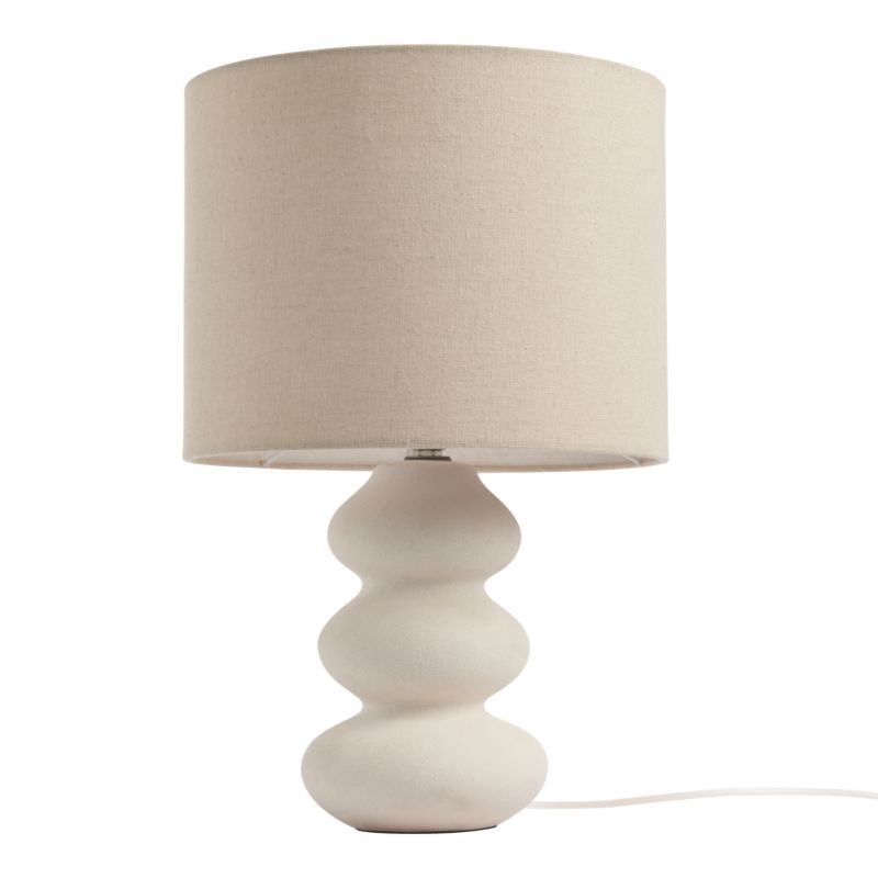 Bordlampe Spirea 1xE27 Hvid 40 cm
