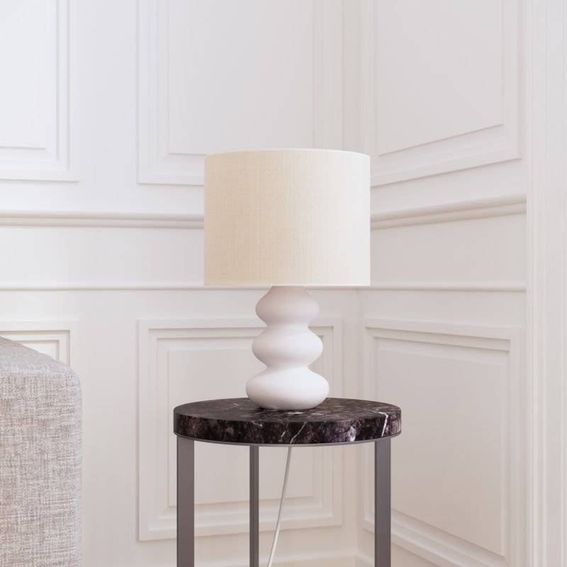 Bordlampe Spirea 1xE27 Hvid 40 cm