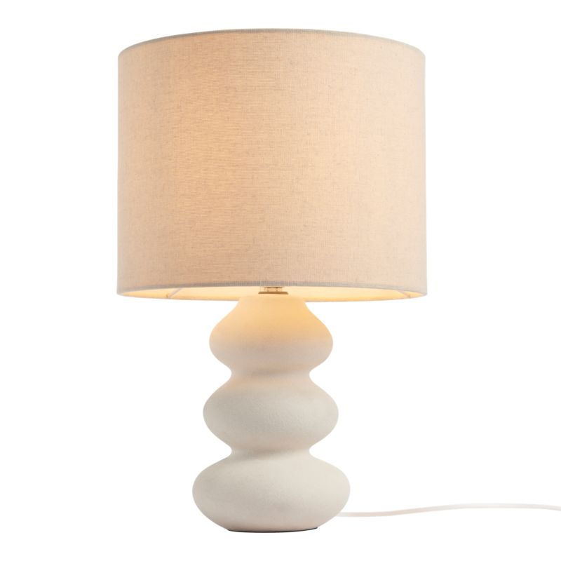 Bordlampe Spirea 1xE27 Hvid 40 cm