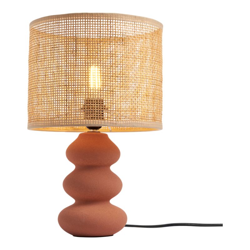 Bordlampe Spirea 1 x E27 Terrakotta