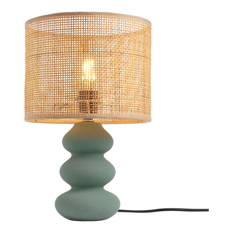 Bordlampe Spirea 1xE27 Grøn 40 cm