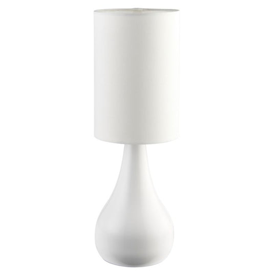 GoodHome Tertrez bordlampe 1-punkts E14 hvid