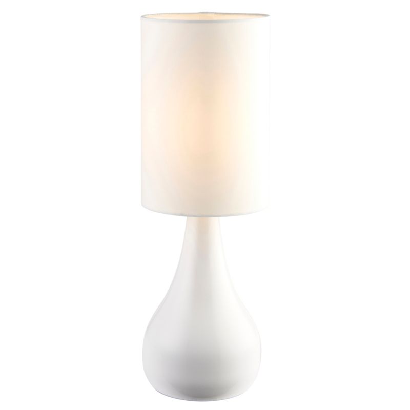 GoodHome Tertrez bordlampe 1-punkts E14 hvid