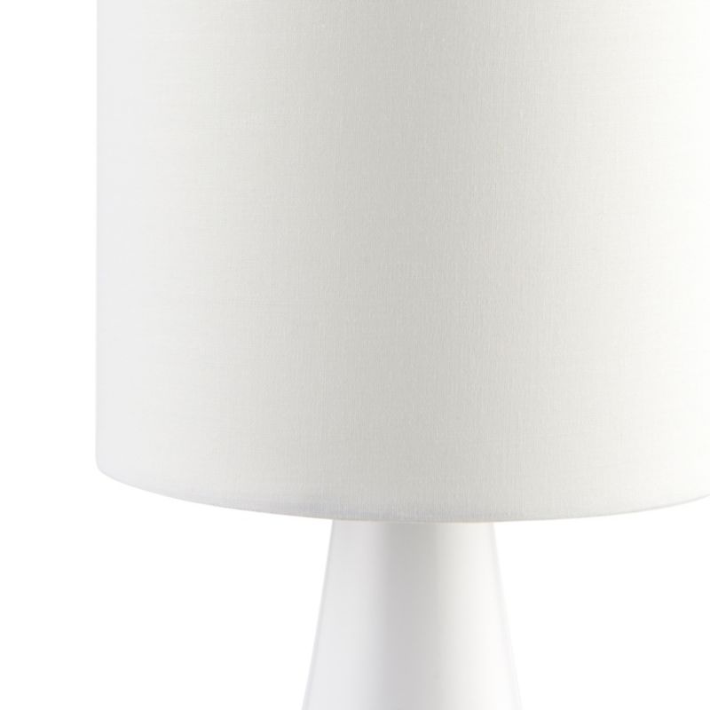 GoodHome Tertrez bordlampe 1-punkts E14 hvid