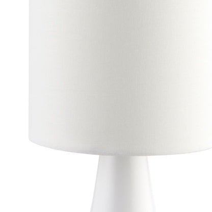 GoodHome Tertrez bordlampe 1-punkts E14 hvid