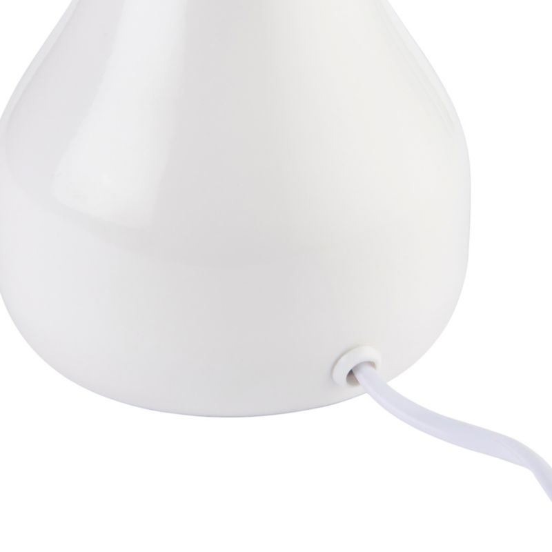 GoodHome Tertrez bordlampe 1-punkts E14 hvid