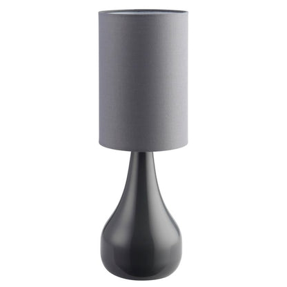 GoodHome Tertrez bordlampe 1-punkts E14 grafit