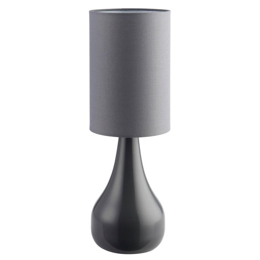 GoodHome Tertrez bordlampe 1-punkts E14 grafit