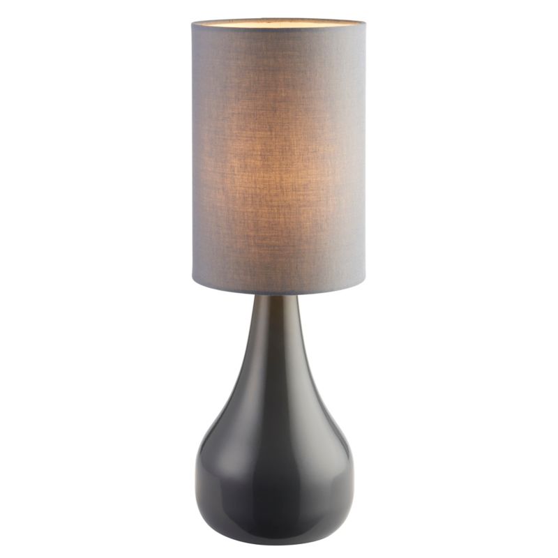GoodHome Tertrez bordlampe 1-punkts E14 grafit